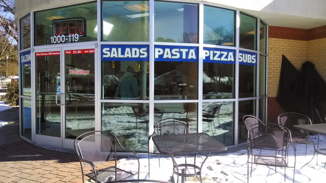 Window band lettering