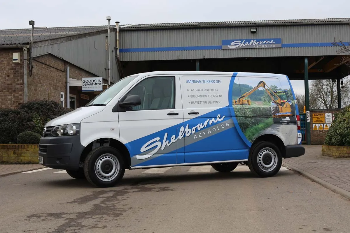 Full van wrap for Shelbourne Reynolds