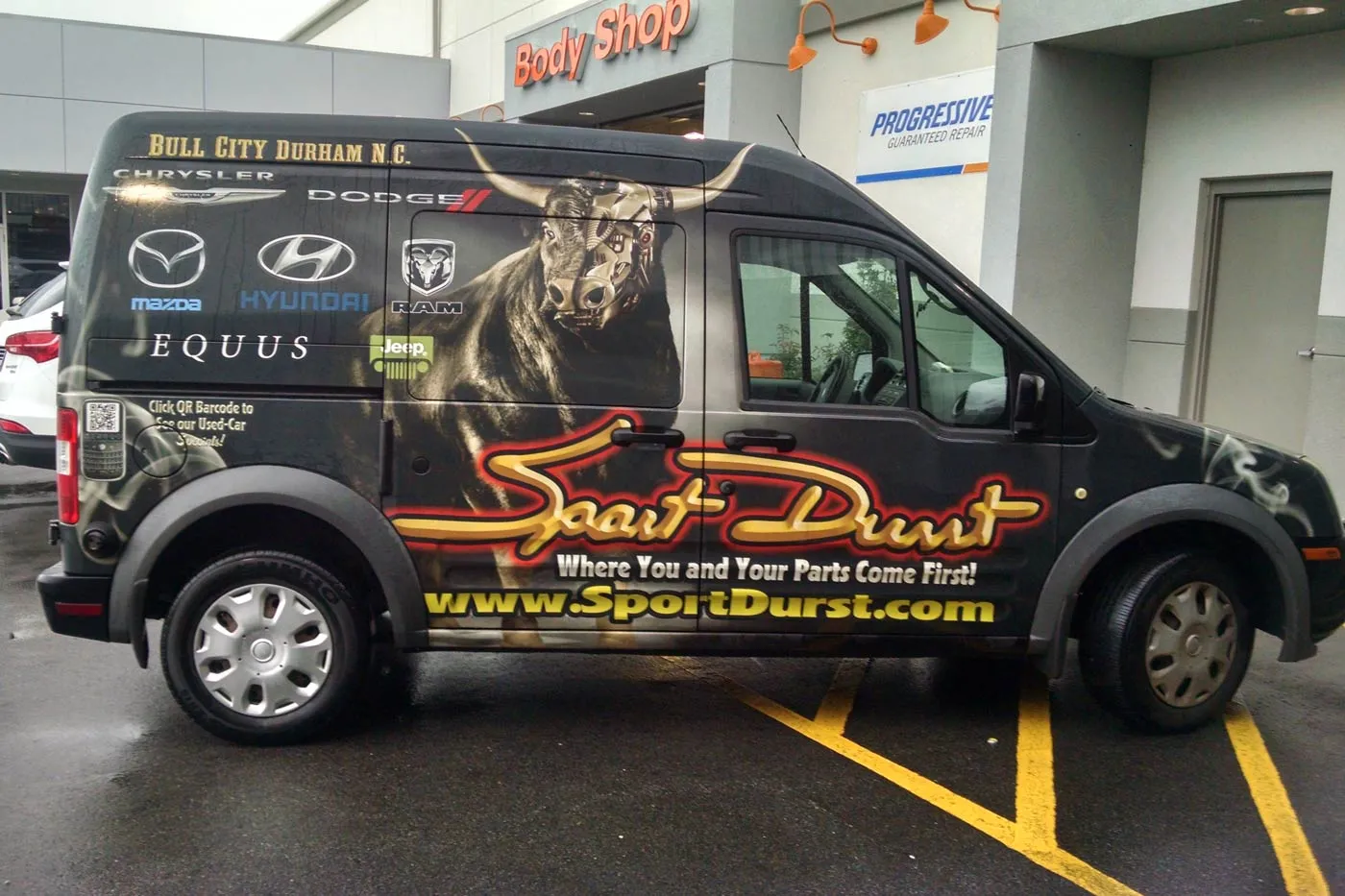 Van wrap for Sport Durst