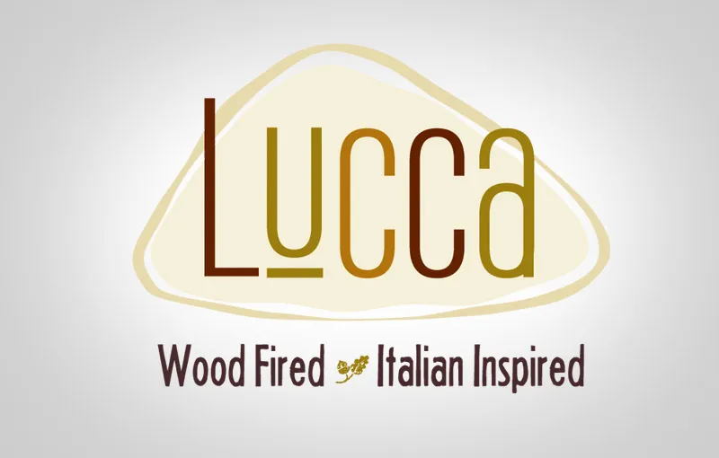 Logo artwork for Lucca Wood Fired Italian